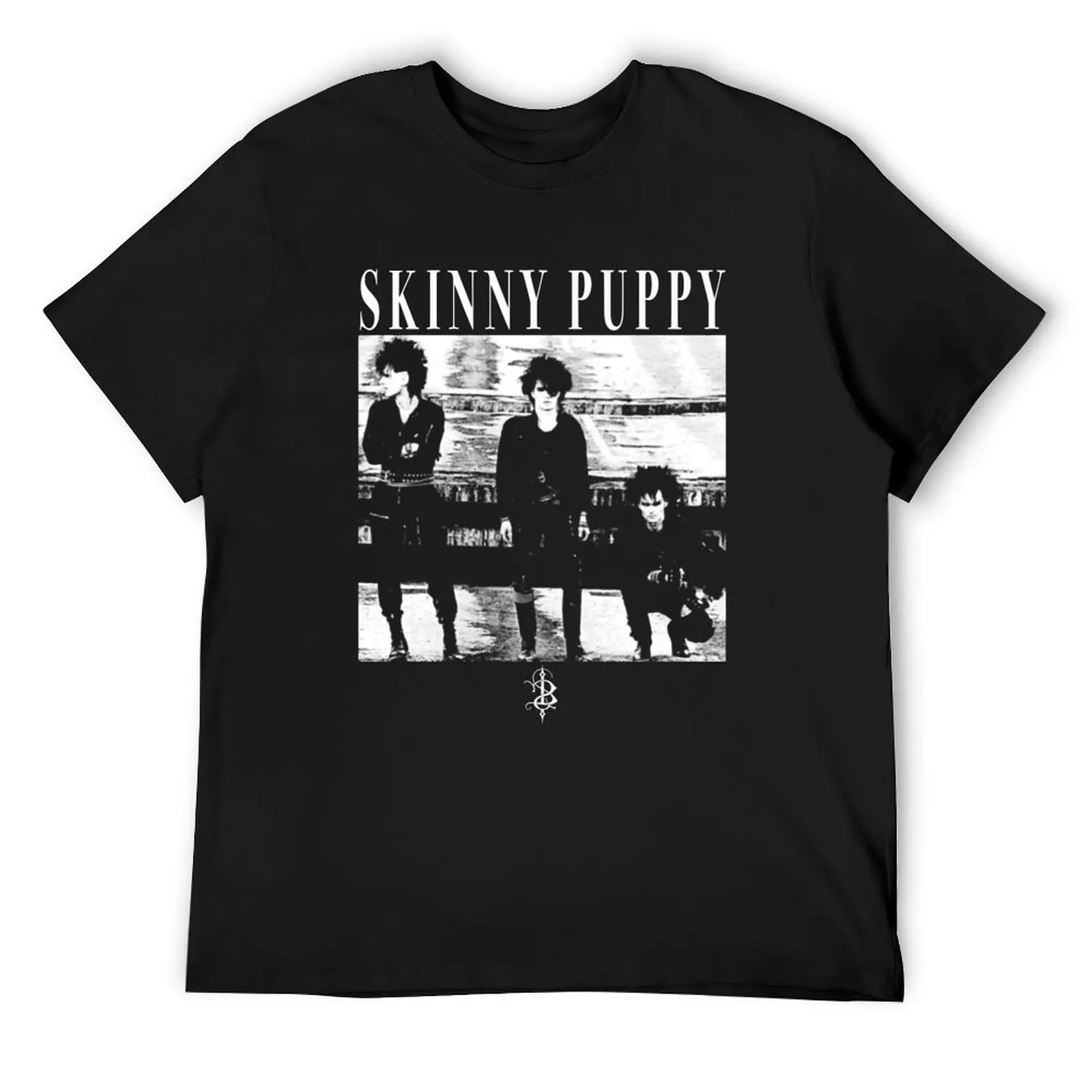 Skinny Puppy Band T-Shirt plain vintage anime shirt mens white t shirts