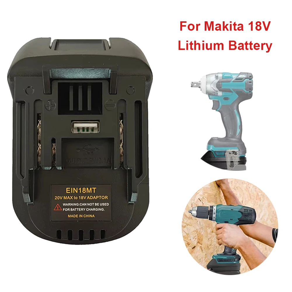 

Battery Adapter for Einhell 18V Li-ion Battery Converter to for Makita 18V Lithium Battery Power Tools for Makita 18V Tool