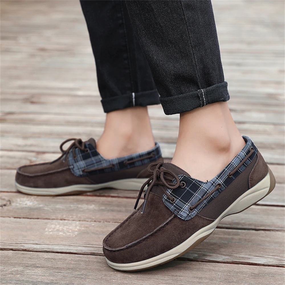 Luxuriöse Boots-Loafer für Herren in Übergröße – hochwertiges PU-Obermaterial, atmungsaktives Futter, weiche Einlegesohlen, rutschfeste Sohle, leicht und bequem – Detail 24
