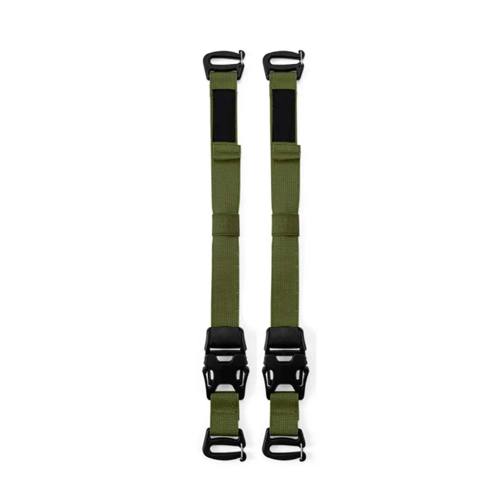2Pcs Adjustable Buckle Packing Straps for Outdoor Luggage with Secure Closure for Camping Travel Gear and Bundle Organization