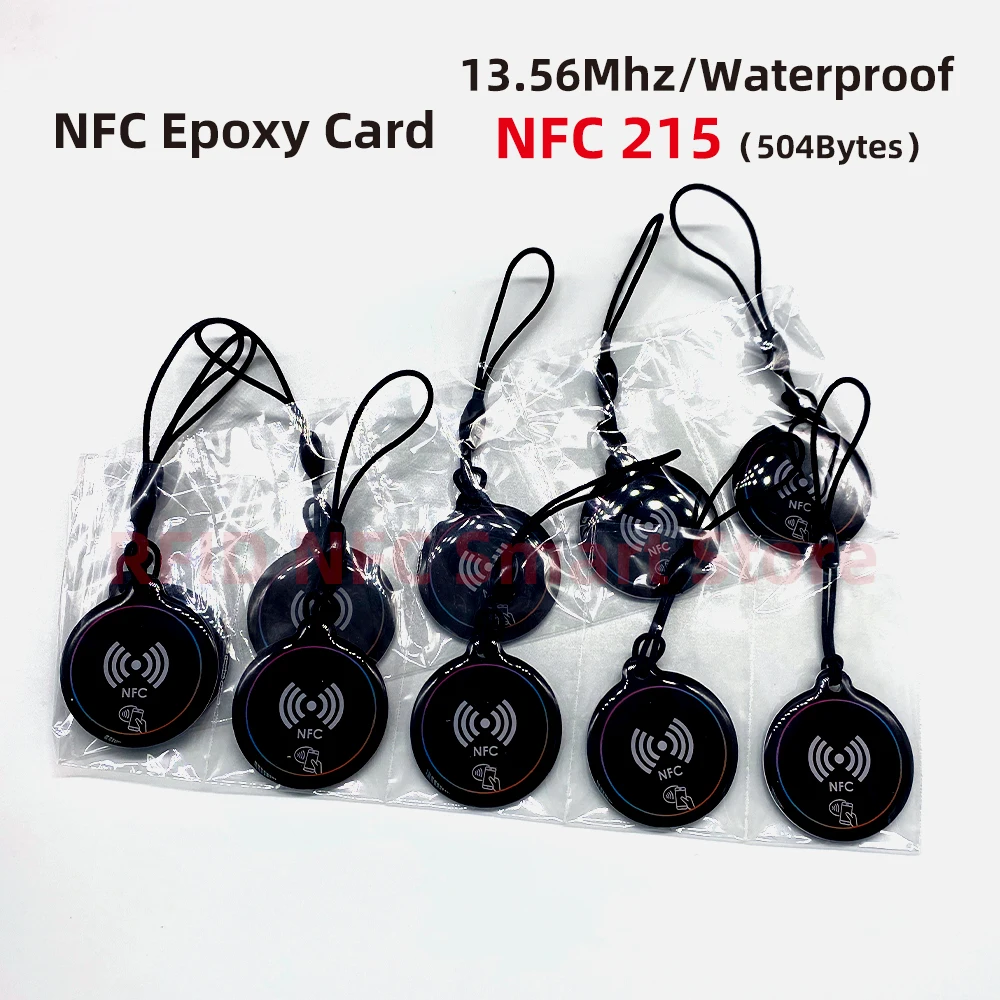 NFC Dripping Card 13.56Mhz Smart Card 504Bytes Nt/ag 215 Tag Card Smart Business Card For All NFC Enabled Phone