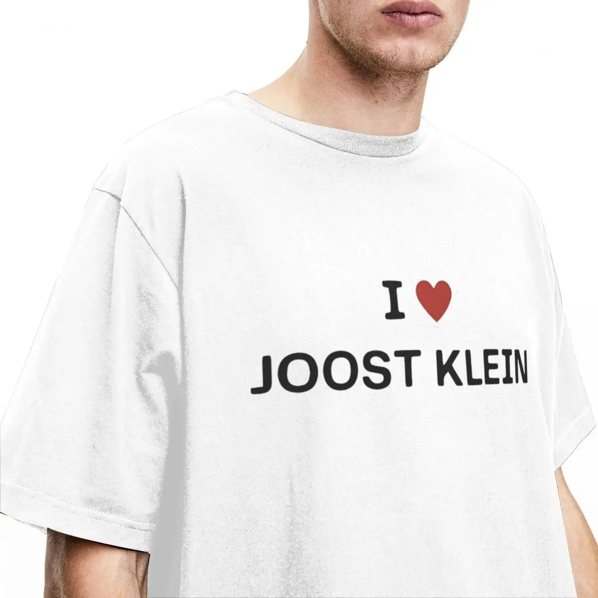 Men Women T Shirt Eurovision 2024 T Shirts Trending I Love Joost Klein Summer Tees Vintage Print 100% Cotton Clothes Gift Idea