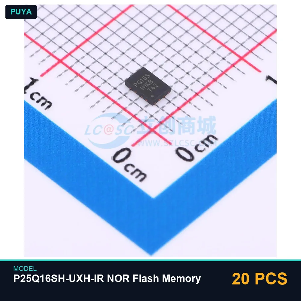 20 PCS PUYA P25Q16SH-UXH-IR NOR Flash Memory