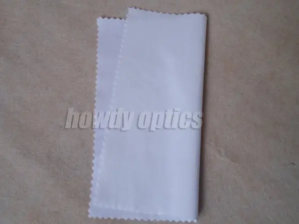 (HM-6) 175gsm White Eyeglasses Microfiber cleaning cloth 15x14.5cm lens cleaning cloth