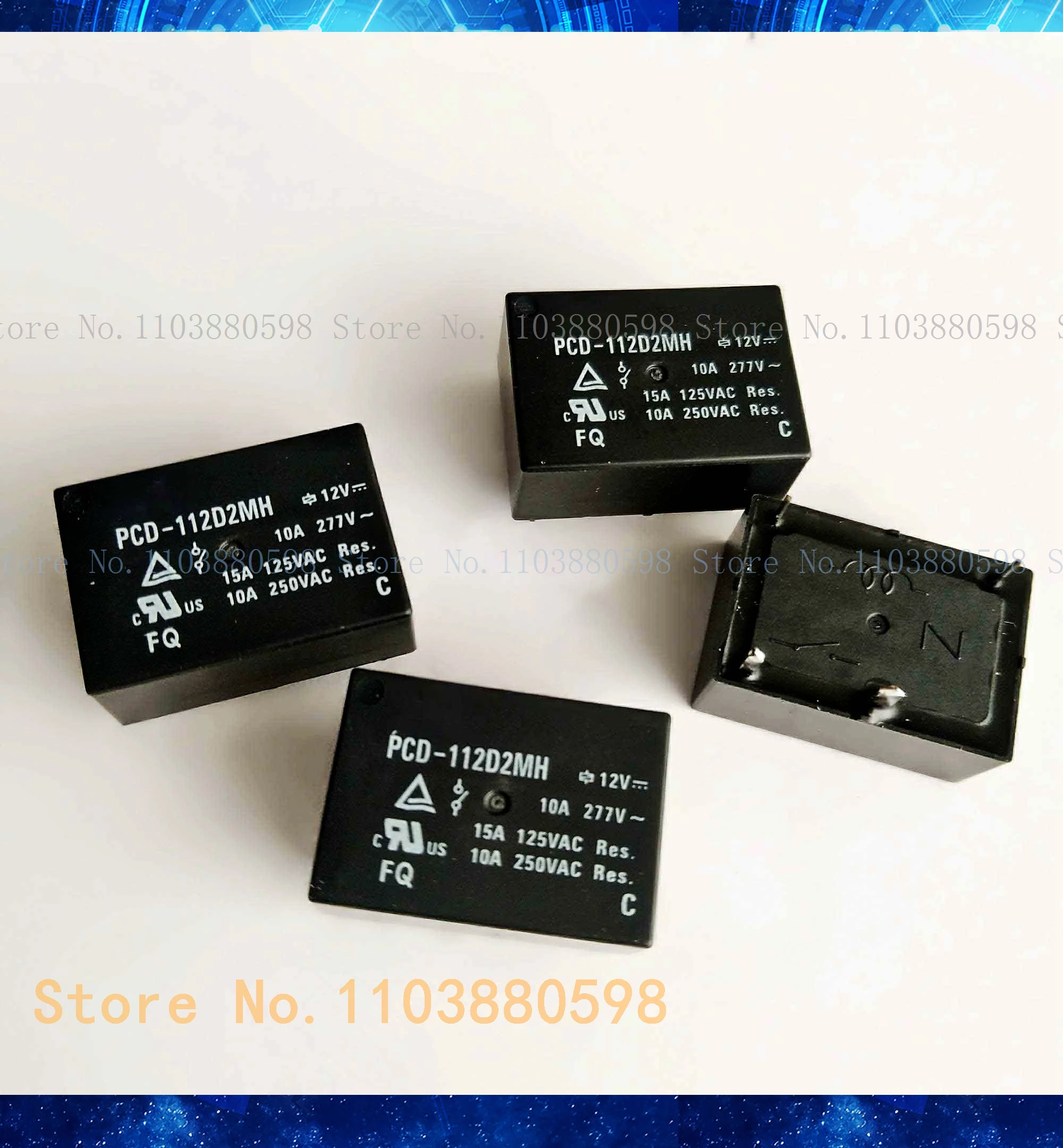 PCD-112D2MH 12VDC HF7520-012-1H