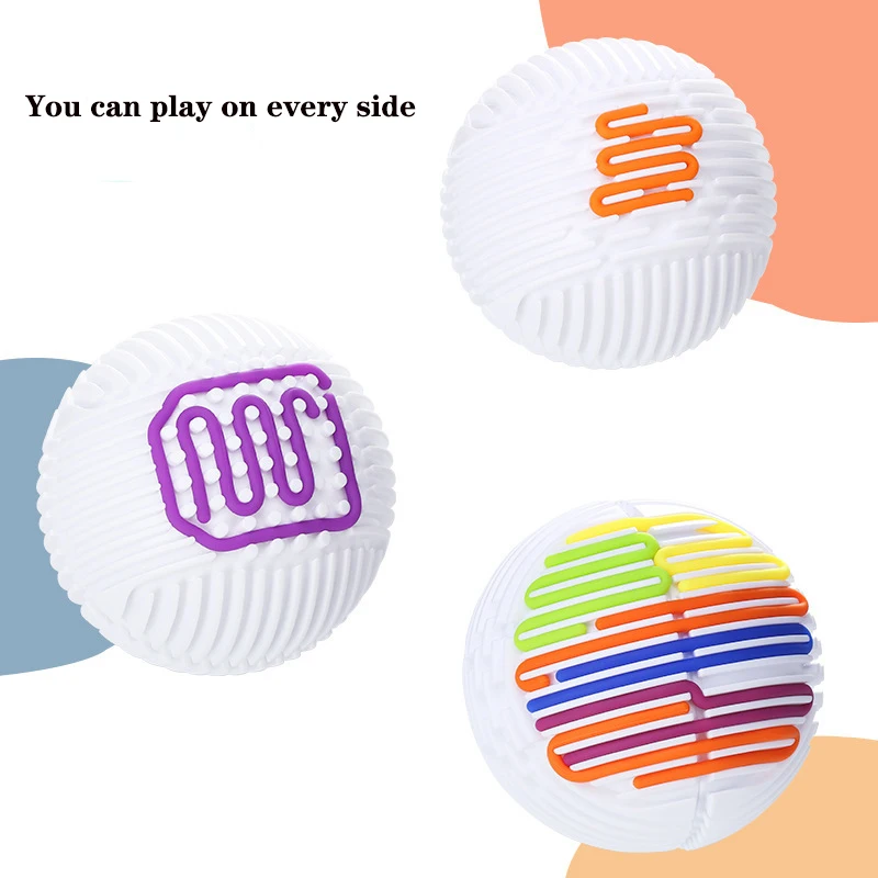 ألعاب تململ كروية للنشاط الحسي مع 16 قضيبًا ADHD، والتوحد، وتخفيف التوتر والقلق، كرة لوحية تململ حسية للأطفال والكبار