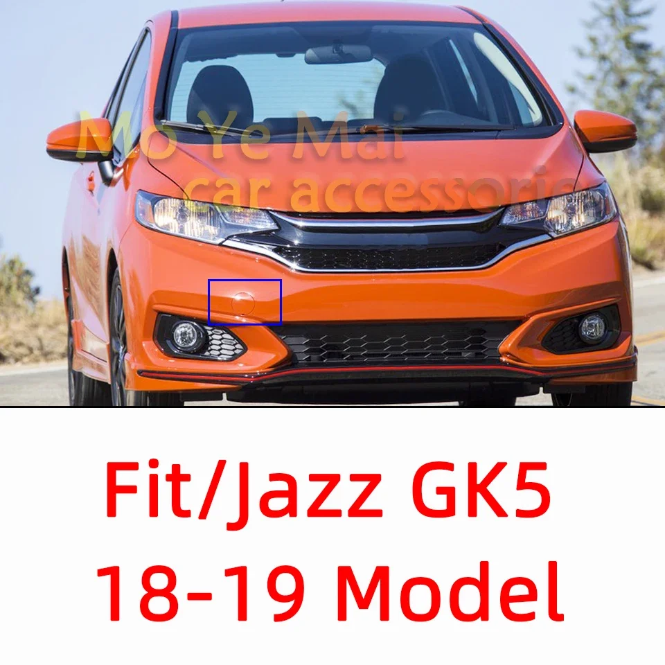 Przedni zderzak hak holowniczy czapka do Honda Fit / Jazz GK5 2014 2015 2016 2017 2018 2019 holowania przyczepy