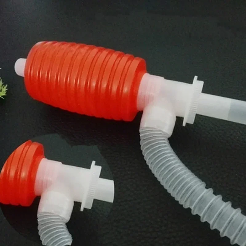 Portable Manual Car Siphon Hose Liquid Gas Transfer Hand Oil Water Pump Sucker Emergency Siphon for Motorcycle Siphon Suction