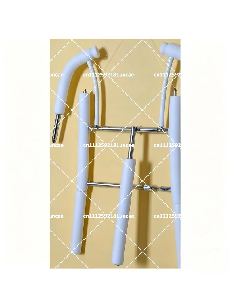 Creative Clothing Display Rack for Short-Sleeve Shots, White Background Photo Hanger, Efficient Modeling Stand for Photography
