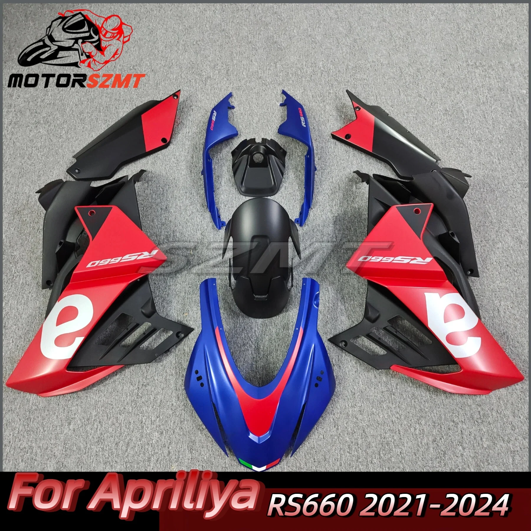 

Full Set Motorcycle Fairing Fit For Aprilia RS 660 RS660 2021 2022 2023 2024 Fairing Kit Painted Bodywork New ABS Plastic