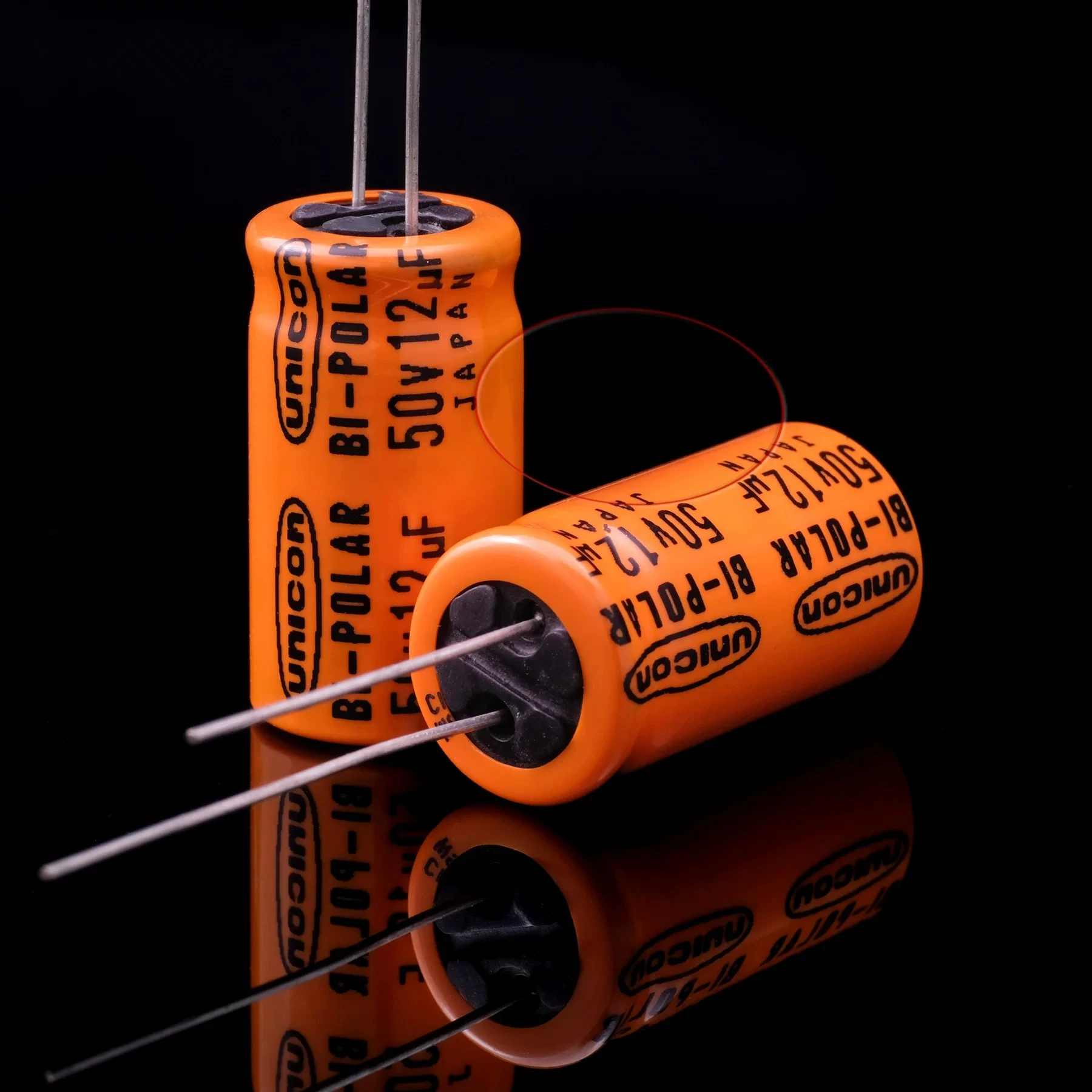 10pcs  for Vintage UNICON BP Non-Polar Hi-Fi Coupling Electrolytic Capacitor 50V12UF For Vocal Monitoring