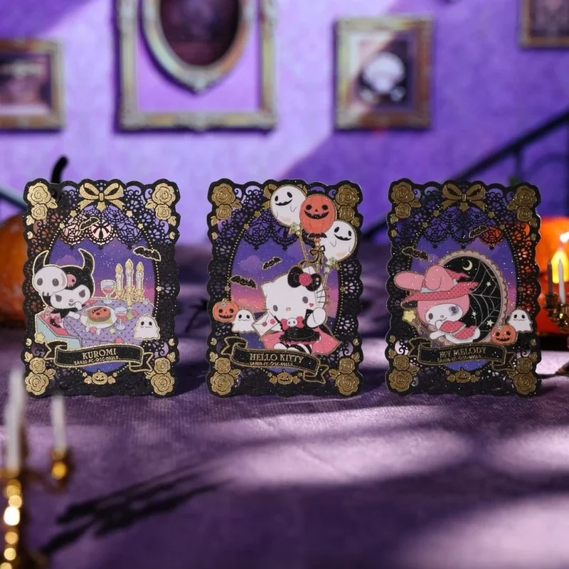 KAYOU Genuine Sanrio Dream Collection Halloween Wonder Night Special Pack Vol 1 Trading Cards