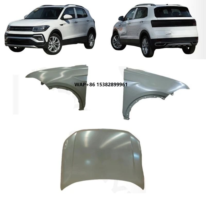 Auto Body Parts for VW T-Cross 2019- Front Fender Left Right Hood OEM 22D 821 021 / 22D 821 022 / 2GP 823 031
