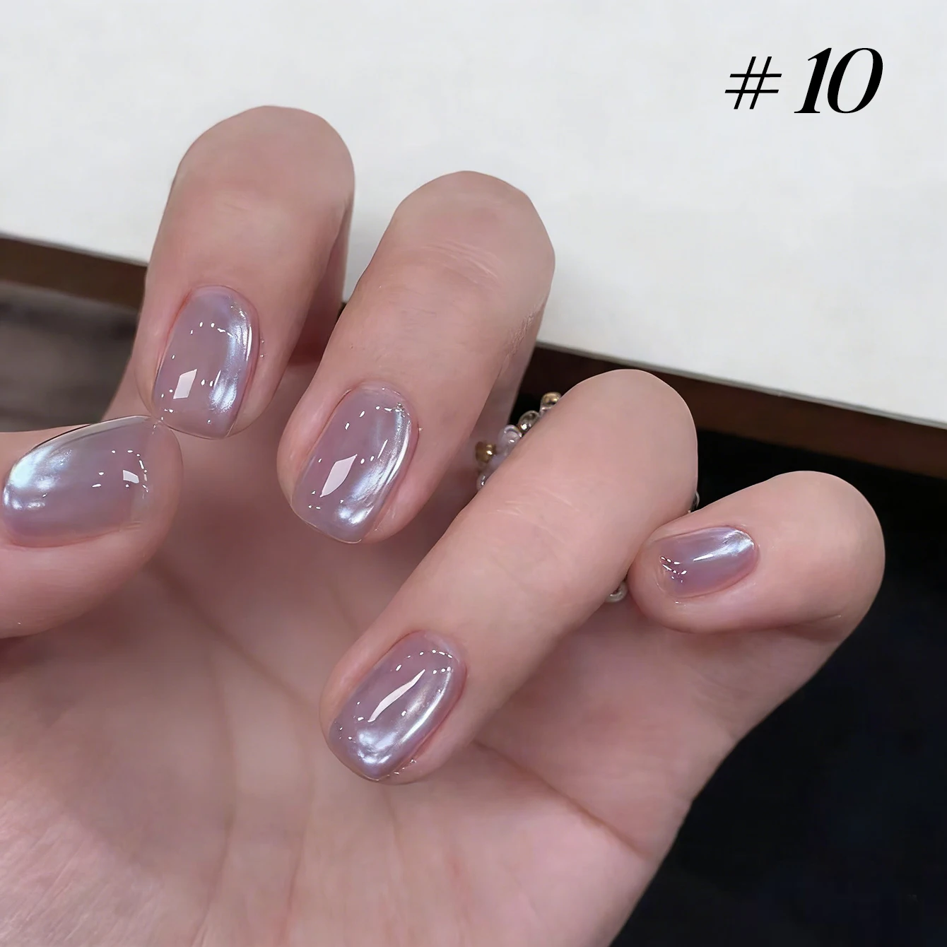 MIANEL Orion Nebula Katzenauge Gel-Nagellack Funkelnder Kristall-Schimmer Blau Lila Gold 2026 Frühling/Sommer Einzigartig Speziell