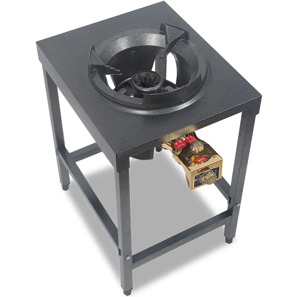 Estufa de Gas individual, estufa para freír, estufa comercial, estante Natural licuado, gas para estufa, quemadores de cocina a gas