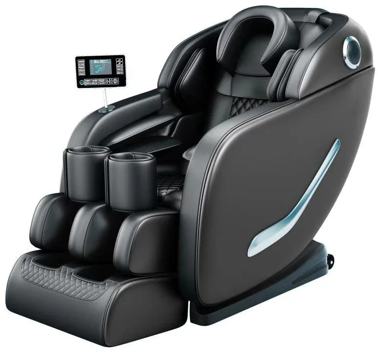 

2025 Hot Sell Luxury 4D Zero Gravity SL Track Massage Chair Full Body Electric Heating with Portability and Foldability