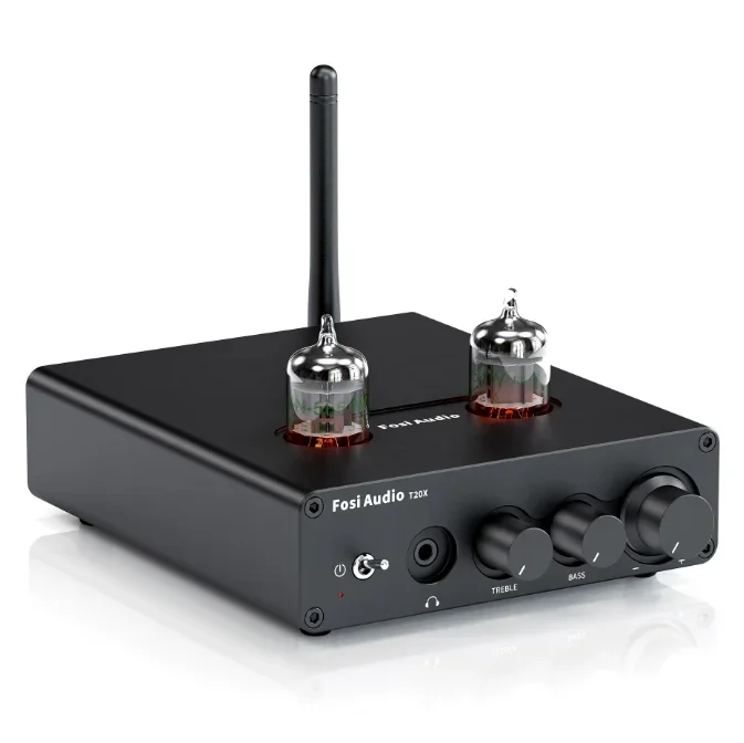 Fosi Audio T20X Bluetooth 5.0 vacuum tube headphone amplifier Non-destructive stereo 2-channel amplifier Audio Power amplifier