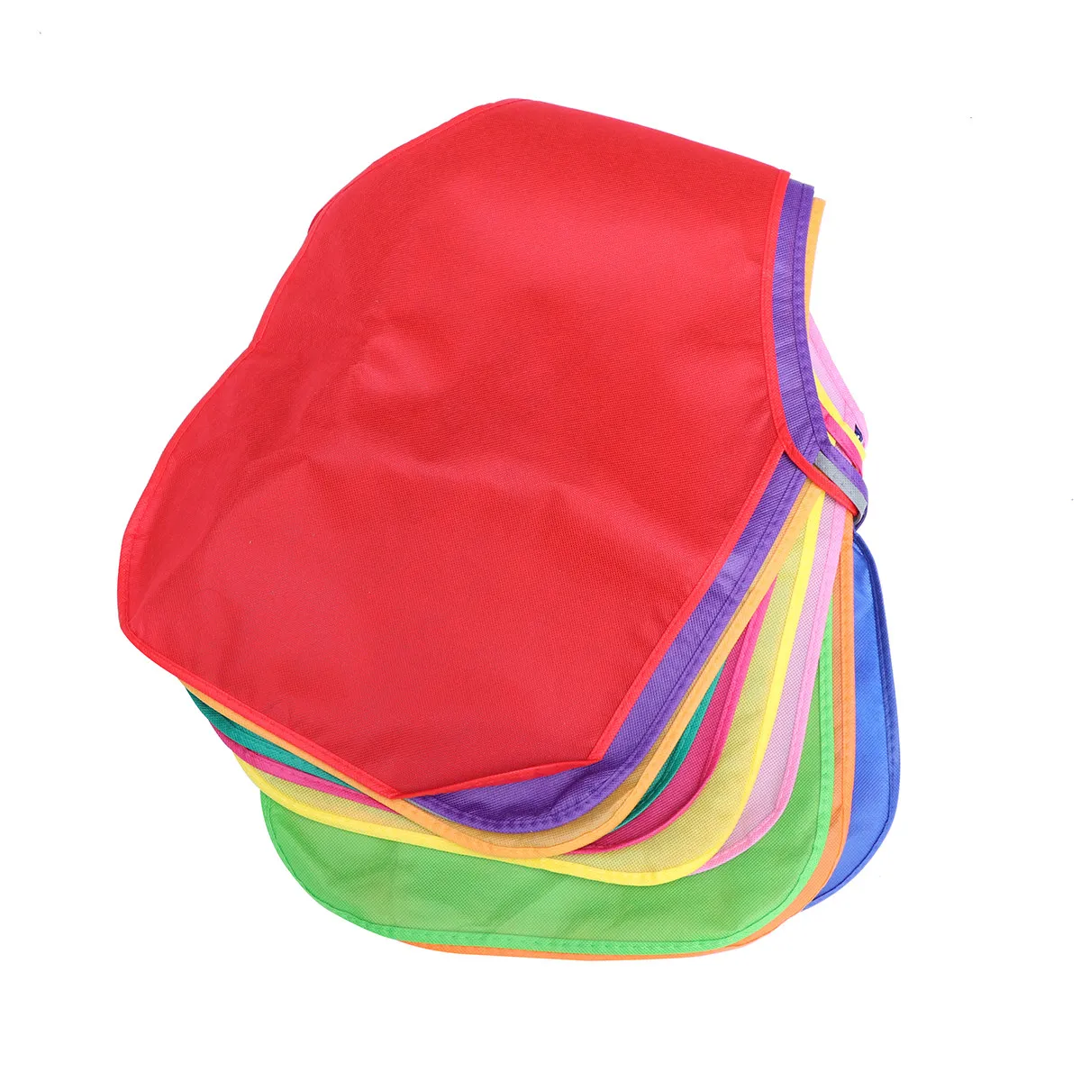 

12Pcs Children Aprons Non-Woven Fabric Waterproof Painting Aprons for Kids Art Craft Learning Outdoor Cooking Kids Apron