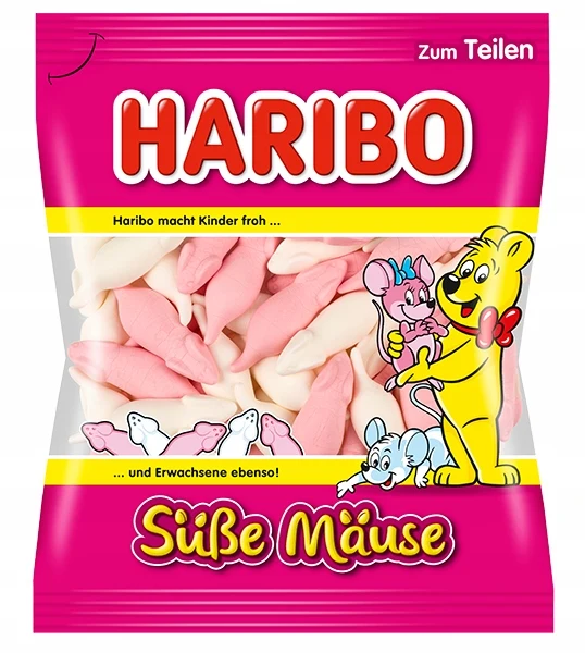 Żelki Susse Mause 175g - Haribo