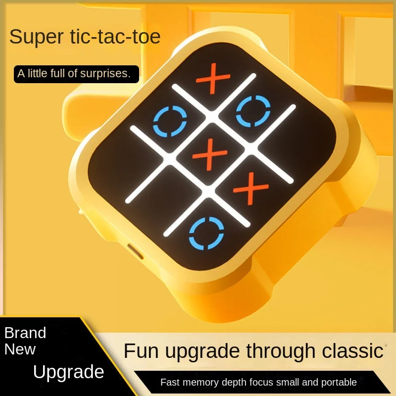 

Originality Tictac-toe Puzzle Fun Game Children Improve Focus Education Thinking Challenges Logic Exercise Smart Chess Piece Toy