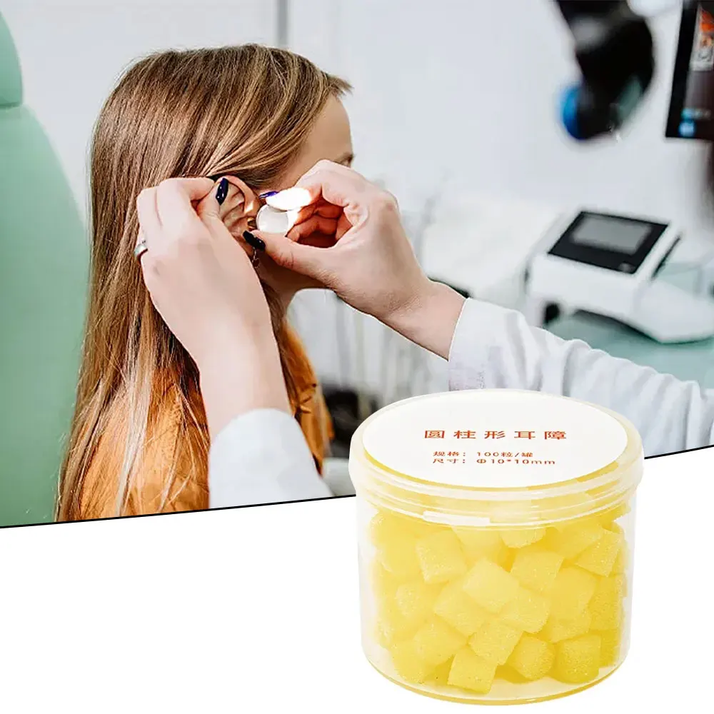 

With Cord Ear Impression Pads Impression Foams Earplugs Sponge Shaped Impression Foam Hearing Aid Accessories