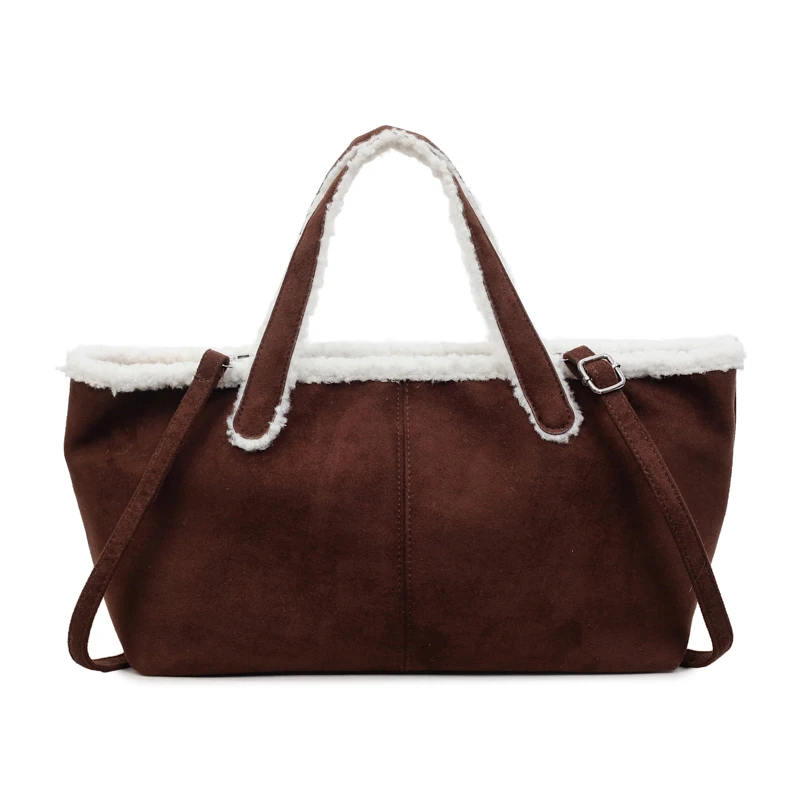 كبير قصير مقبض بولي Leather الجلود بلون حمل الحقائب للنساء 2025 الشتاء السيدات حقيبة كتف الإناث حقائب اليد الرجعية