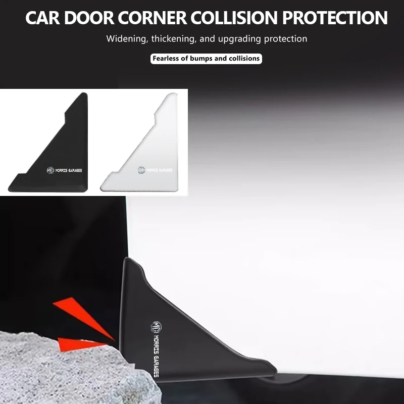 Силиконовая защитная наклейка на угол двери автомобиля для MG HS ZS GS 3 5 6 7 Hector TF GT ZR
