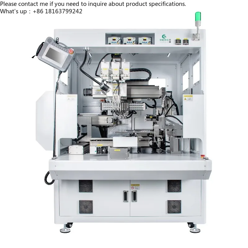 

High-Efficiency High-Speed Automatic Wire Bonding Machine for Bluetooth Earphones LED Lights 220V 1-Year Motor Gear PLC