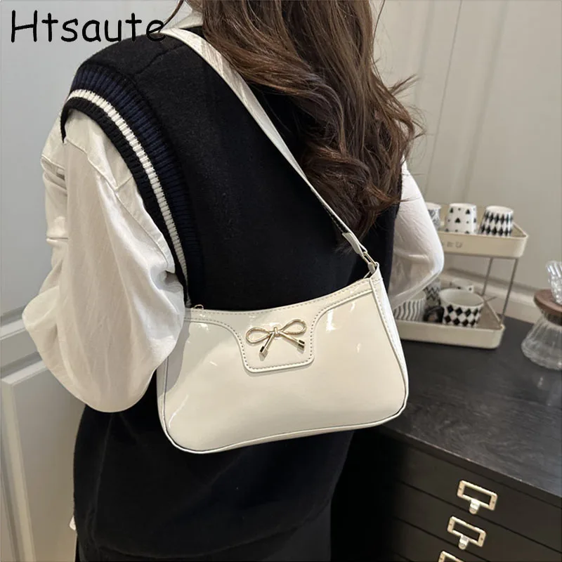 

Solid Color Underarm Bag Women Zipper Mobile Phone Bags Simple PU Leather Shoulder Crossbody Small Square Bag Mini Handbag