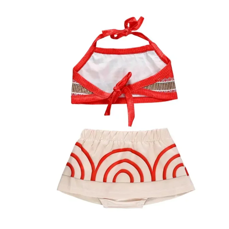 Bear's Den Baby Girls Ocean Adventure طفل الأميرة الهالوين زي تنورة مجموعة ملابس الحفلات فستان جديد 2025