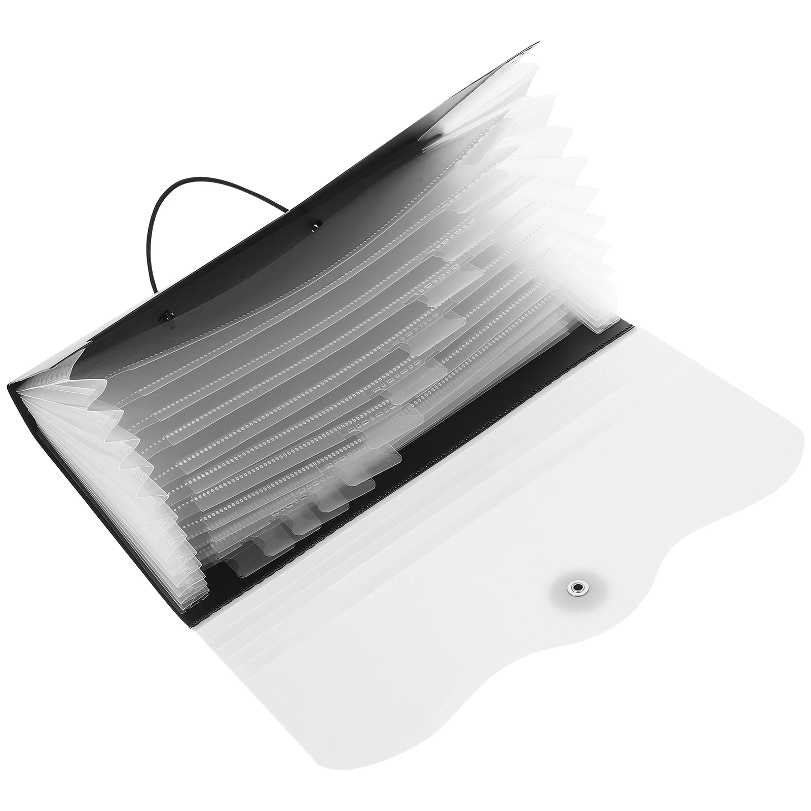 

Multi-layer Receipt Storage Bag File Folder Organizer Portable Document Holder for B5 Files Currency Tickets Lightweight
