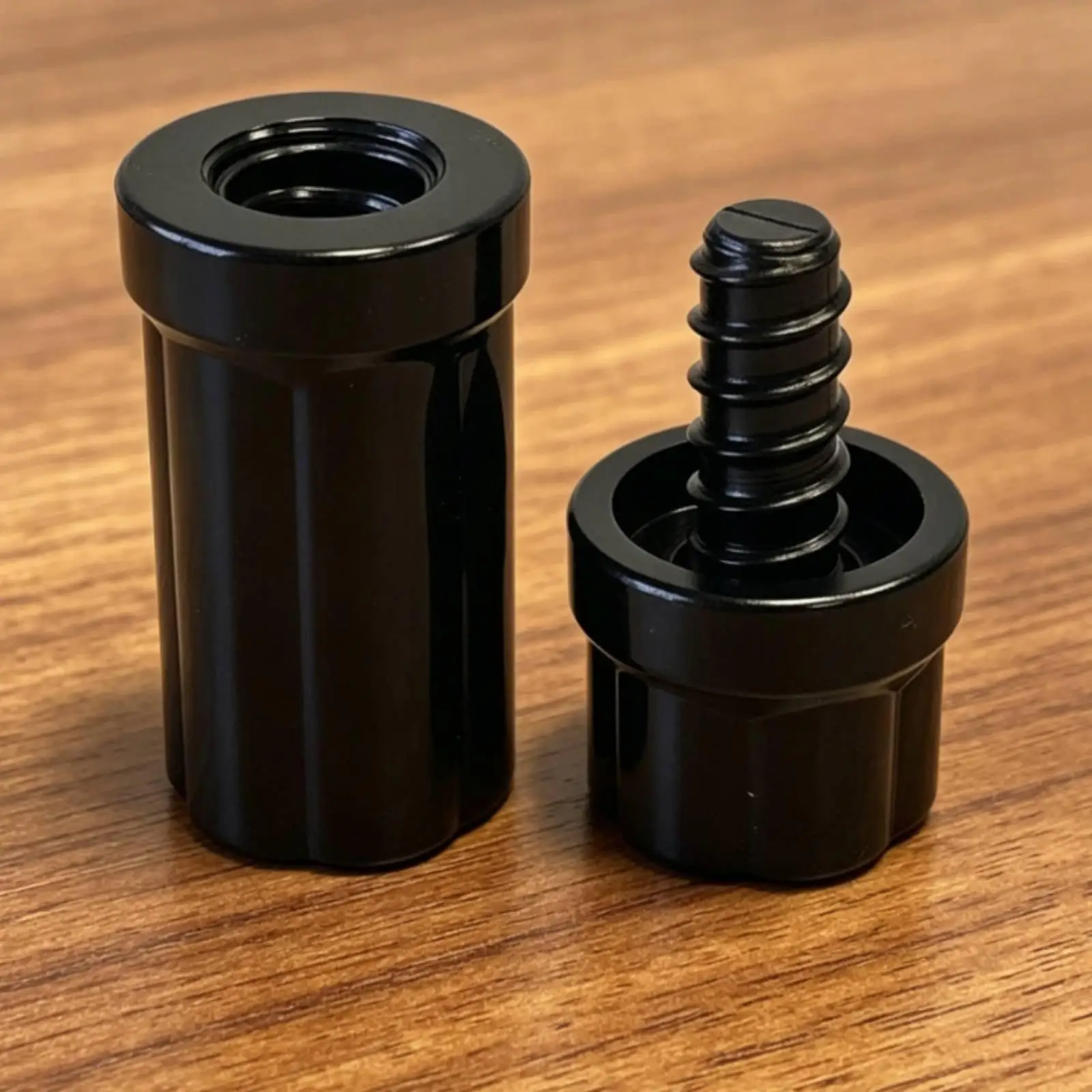 6x Billiard Cue Thread Cap Preserving Cue Joint Protector Easy to Install Pool Cap Slow 8-thread