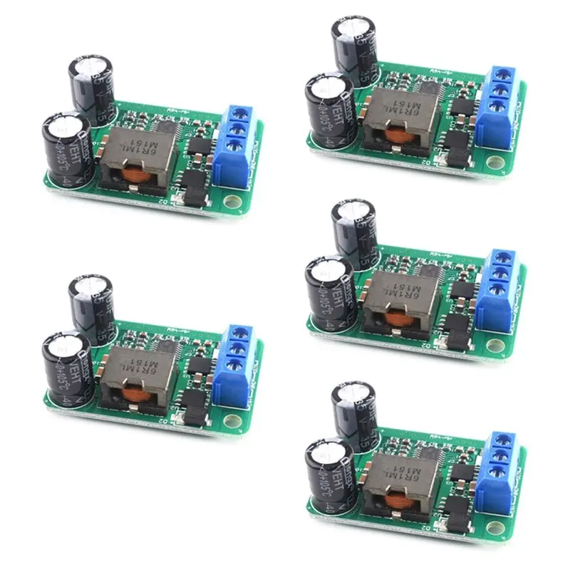 B76B DC-DC Step-Down Module 24V/12V to 5V/5A 25W Power Converter Synchronous Rectification 5PCS