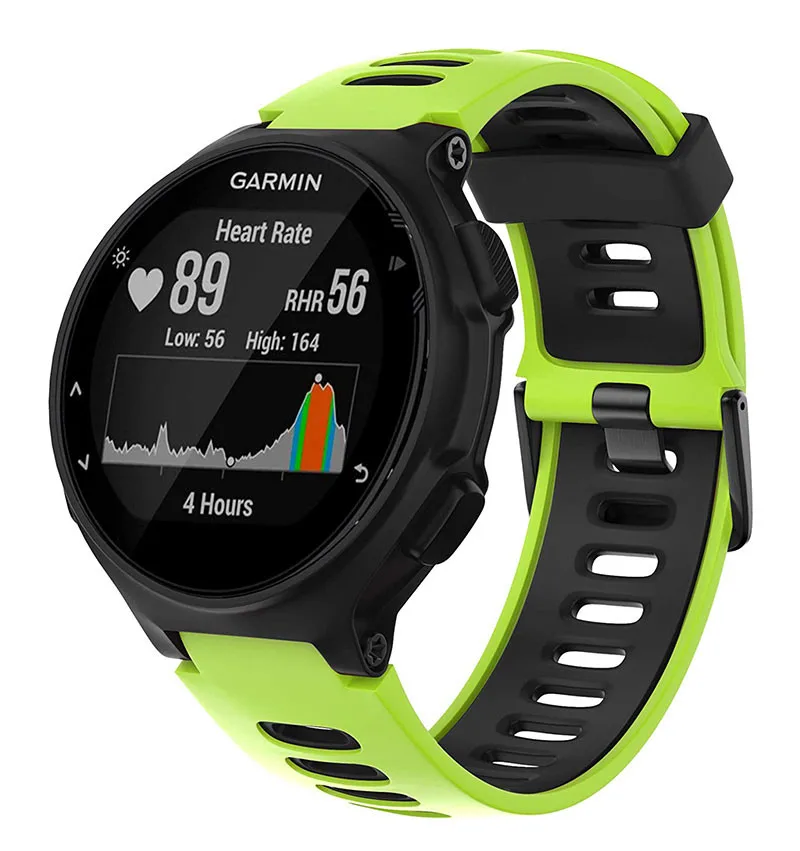 Strap For Garmin Forerunner 735XT 735 220 230 235 620 630 Approach S20 S5 S6 Smart Watch Soft Silicone Wristband Correa