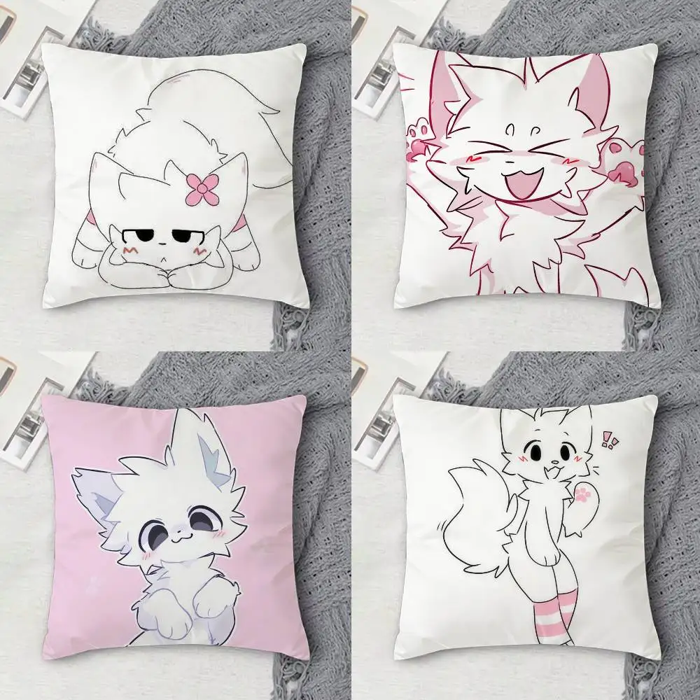 

Boykisser Double-sided Printed Square Decorative Cushion Cover for Sofa Living Room Home Decor