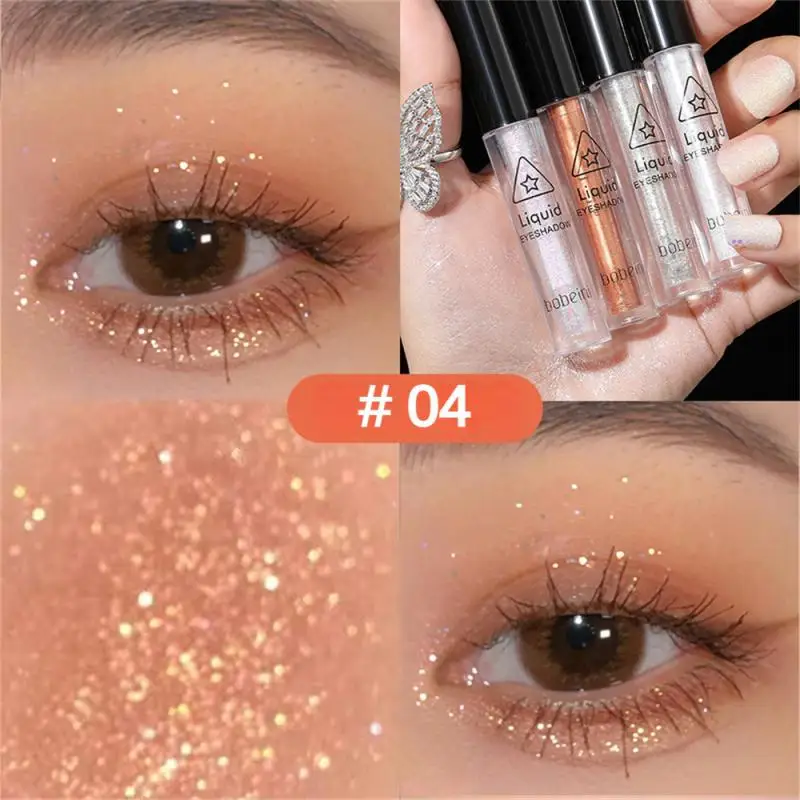 1/2/3 Stuks Glanzende Vloeibare Oogschaduw Waterdichte Pailletten Vloeibare Glitter Markeerstift Oogschaduw Make-Up Cosmetica