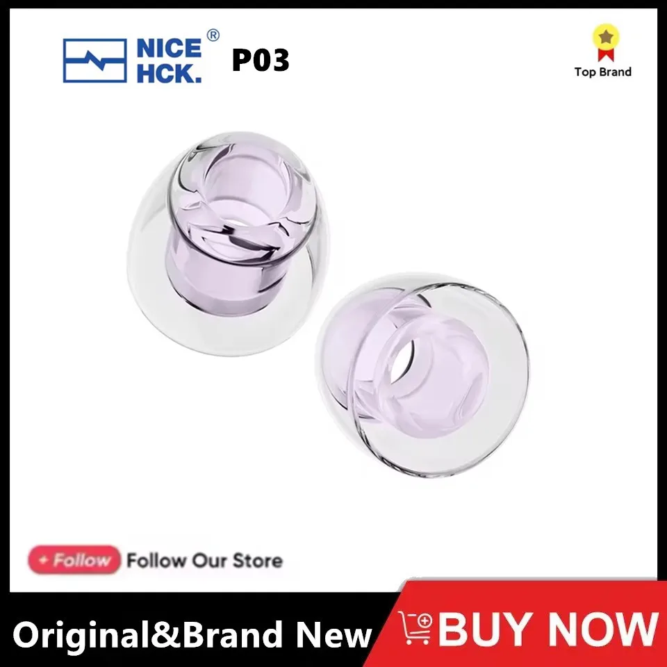 NICEHCK P03 HiFi silicona líquida almohadillas reutilizables tapones para los oídos S/M/L accesorio para Hype 10 Wan'er SG 2 NX8 boquillas Monitor intrauditivo