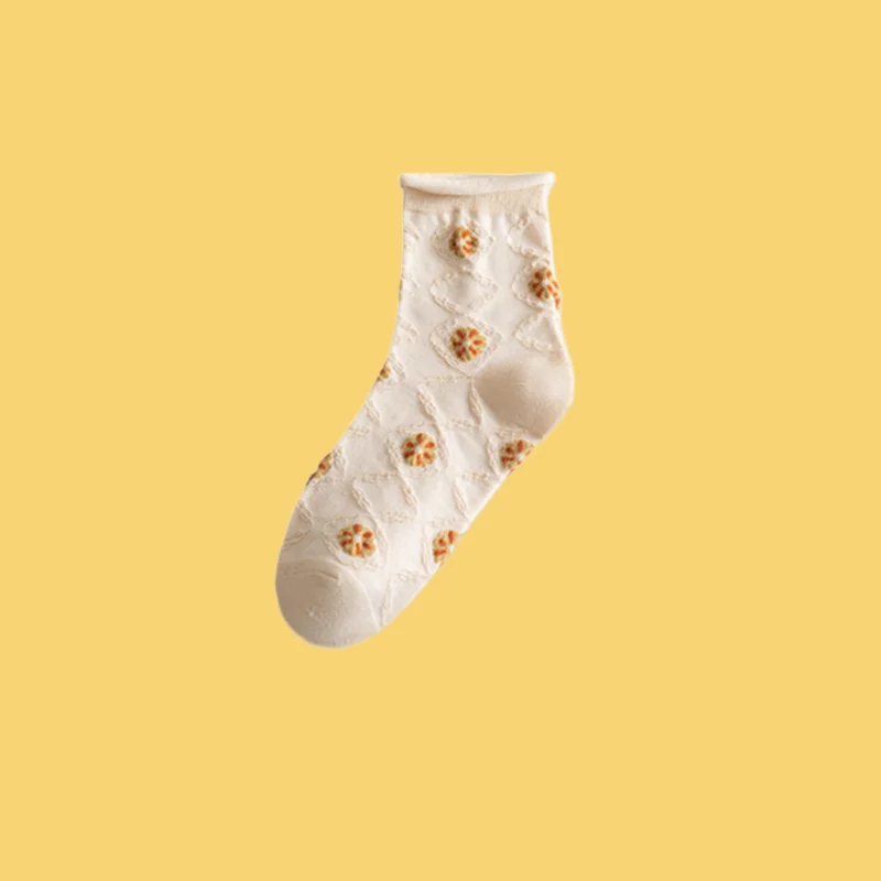 Chaussettes de confinement absorbant la transpiration pour femmes, bas en coton pour dames, automne et hiver, 2/5 paires, nouveau, 2024