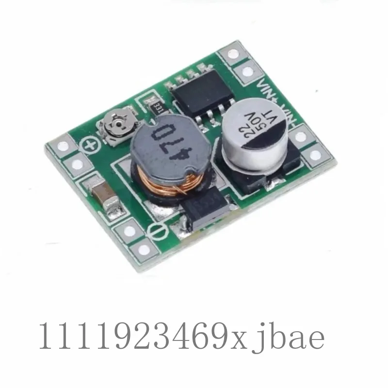 Ultra Compact Adjustable Step Down Power Module, Wide Input 5-40V Output 1.2-35V DC Voltage Regulator Board