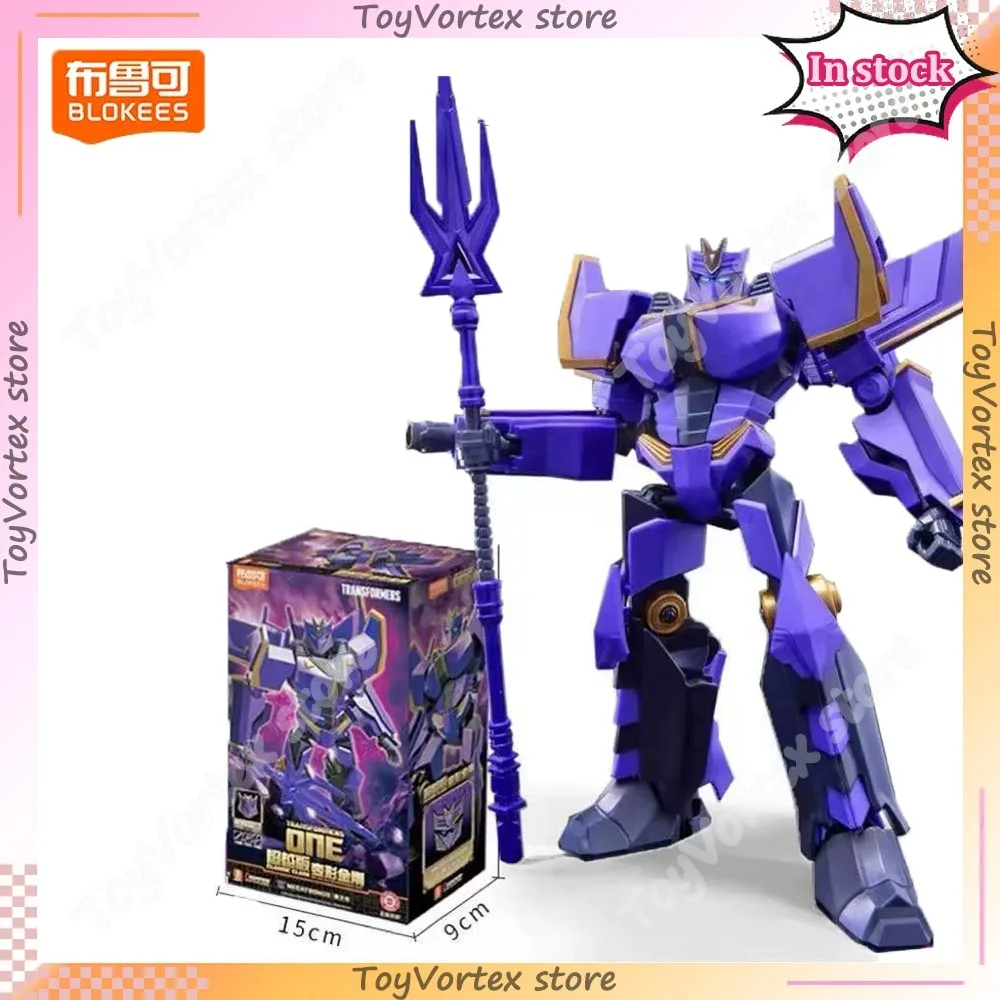 

Оригинальные Blokees Трансформеры ONE The Fallen Toy Megatronus Prime Фигурки Сборка Модель Комплект Пластиковая Модель Робот Подарки