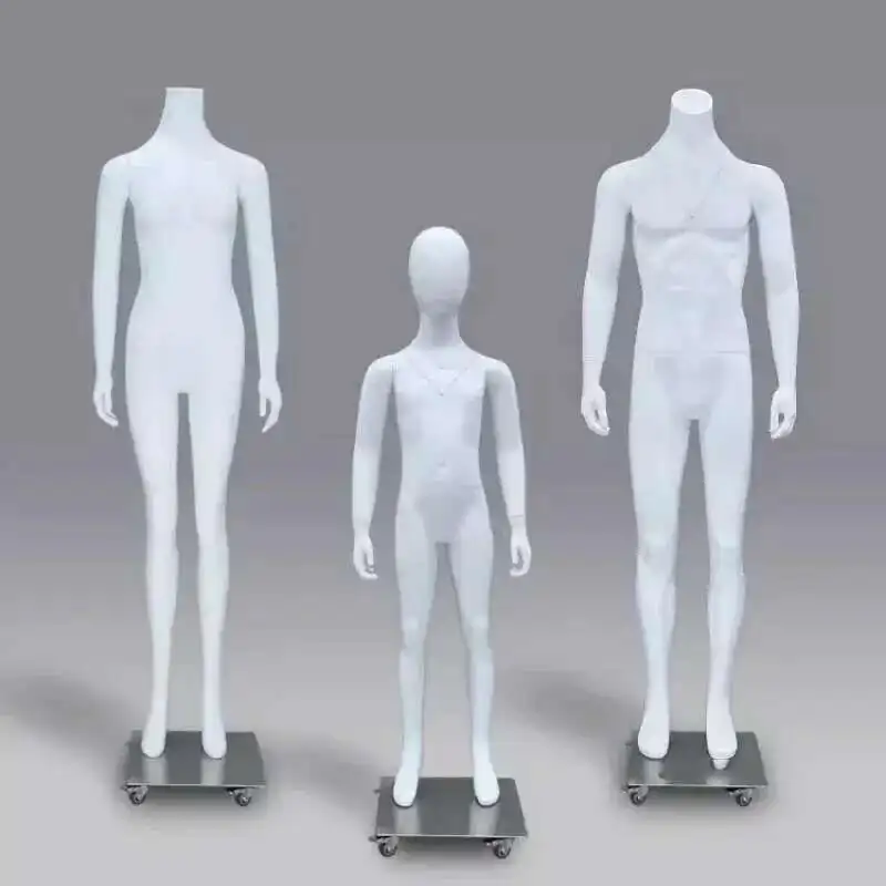 

3D Hollow Children's Mannequin Window Display Clothing Store Full Body Mannequins Display Stand Creative Female Full Body Model
