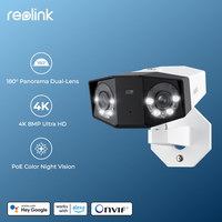 Reolink Duo 2 4K 8MP Dual Lens PoE Security 180 Panorama Smart AI Detection Two Way Audio Waterproof Outdoor Surveillance Camera