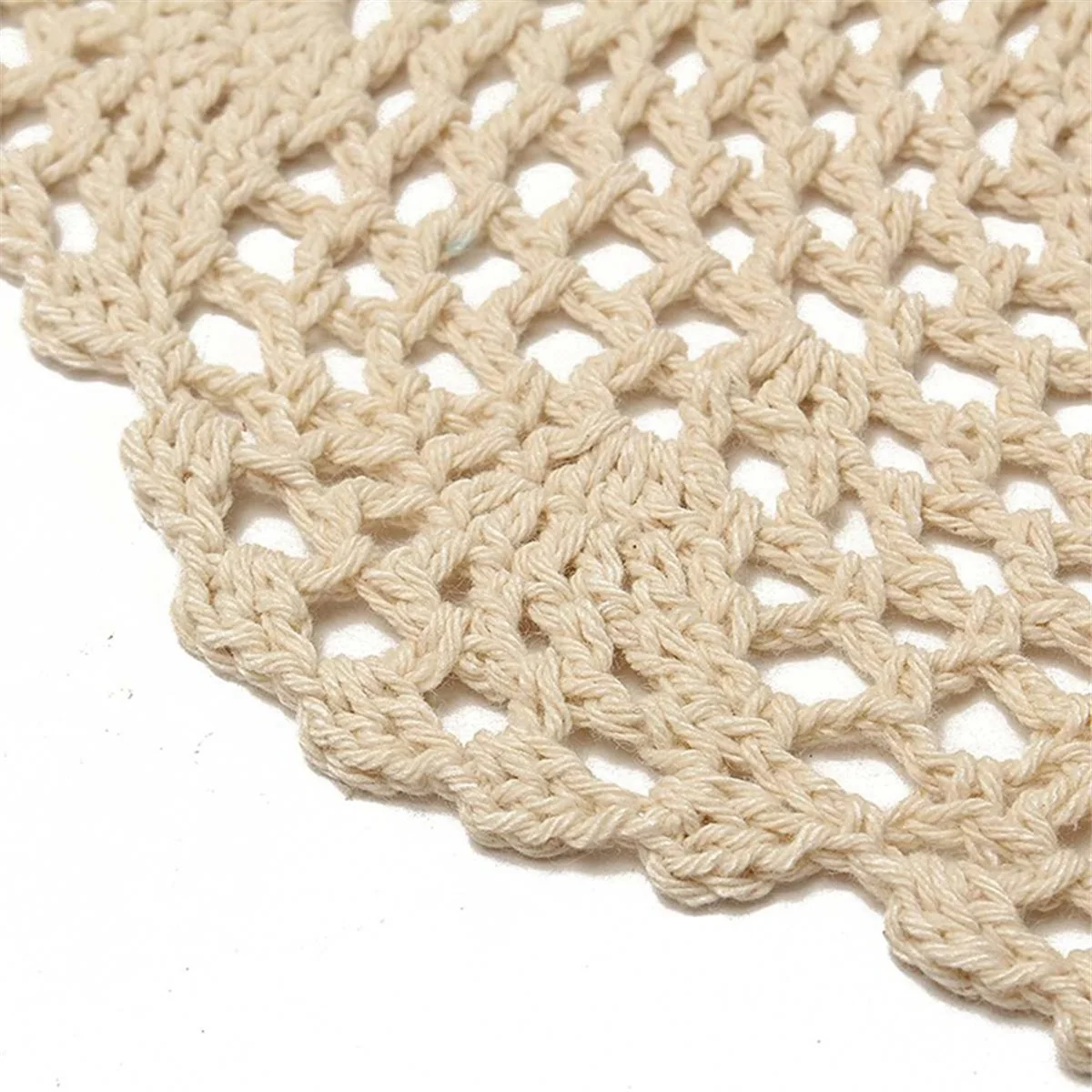 Lot de napperons ronds en coton vintage, en dentelle crochetée à la main, fleurs, Cowijk, accessoires d'artisanat décoratif de table domestique, 12 pièces