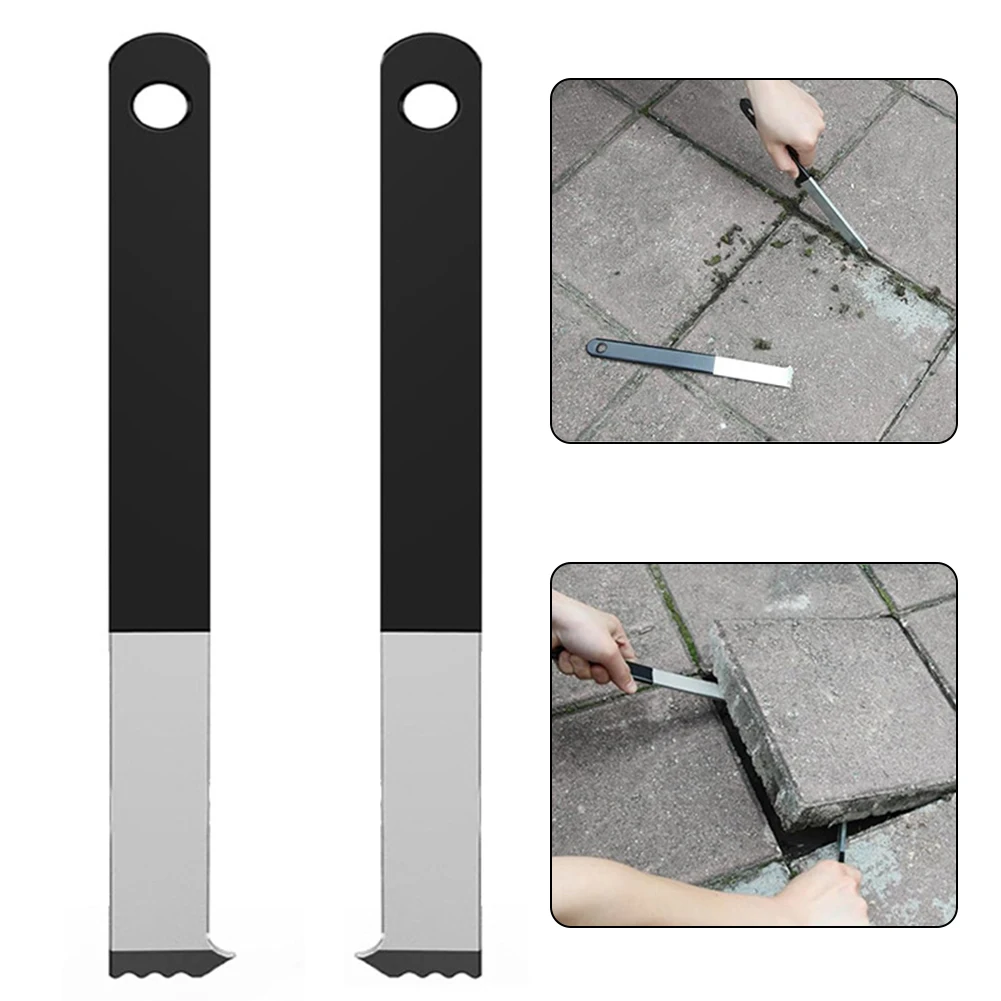 2Pcs Paver Puller Paver Extractor Tool With Joint Scraper Teeth & Gripper Slots Paver Puller Paver Extractor Tool With Joint