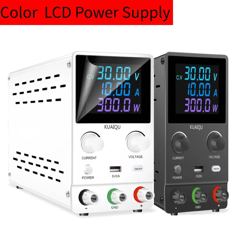 

Color LCD DC Power Supply SPPS-B-D Adjustable Digital Lithium Battery Charging Switching Power Supply Voltage Regulator 110/220V