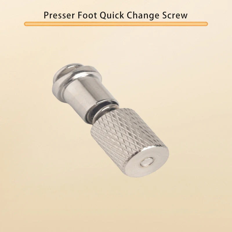 3PC Presser Foot Quick Change Screw For Industrial Lockstitch Sewing Machine Parts Spring Easy Feet Holder Accessories