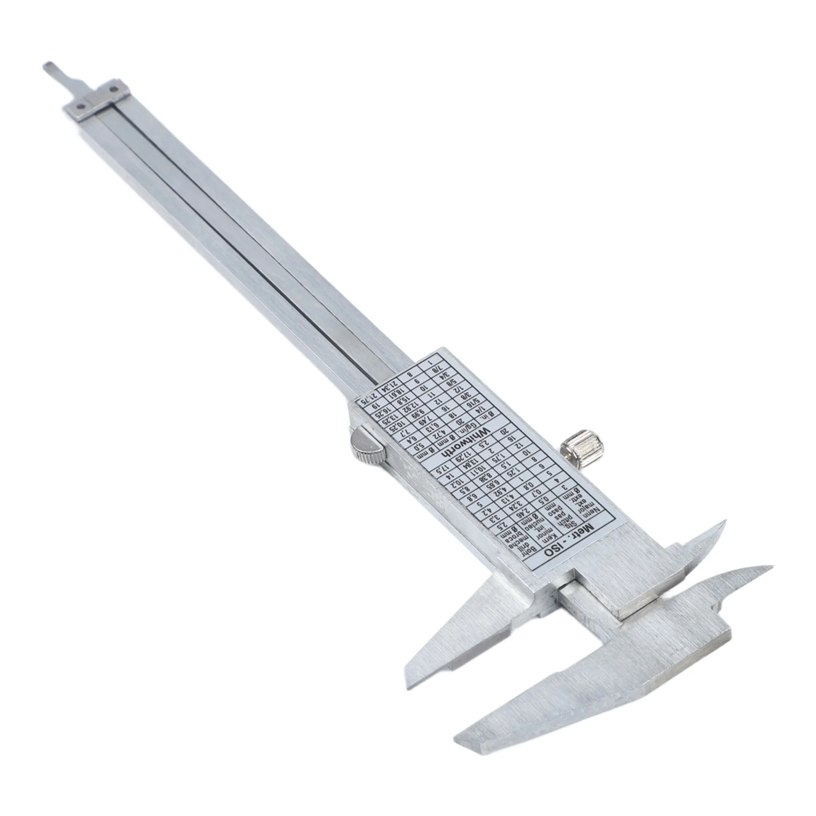1 Piece 0-100mm Metal Vernier Caliper Small Depth Gauge For Household Inner Outer Diameter Thickness Measurement