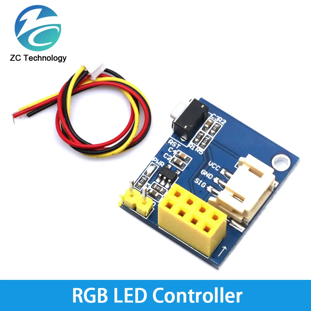 ESP8266 5 فولت واي فاي وحدة التتابع DS18B20 DHT11 RGB LED تحكم الأشياء المنزل الذكي التحكم عن بعد التبديل ESP-01S لاردوينو STM