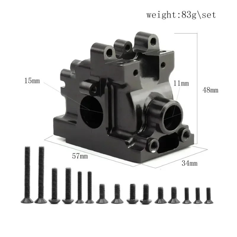 

Metal Gear Box Gearbox Housing IF408 for Kyosho MP9 MP10 MP10E 1/8 RC Car Upgrade Parts Accessories