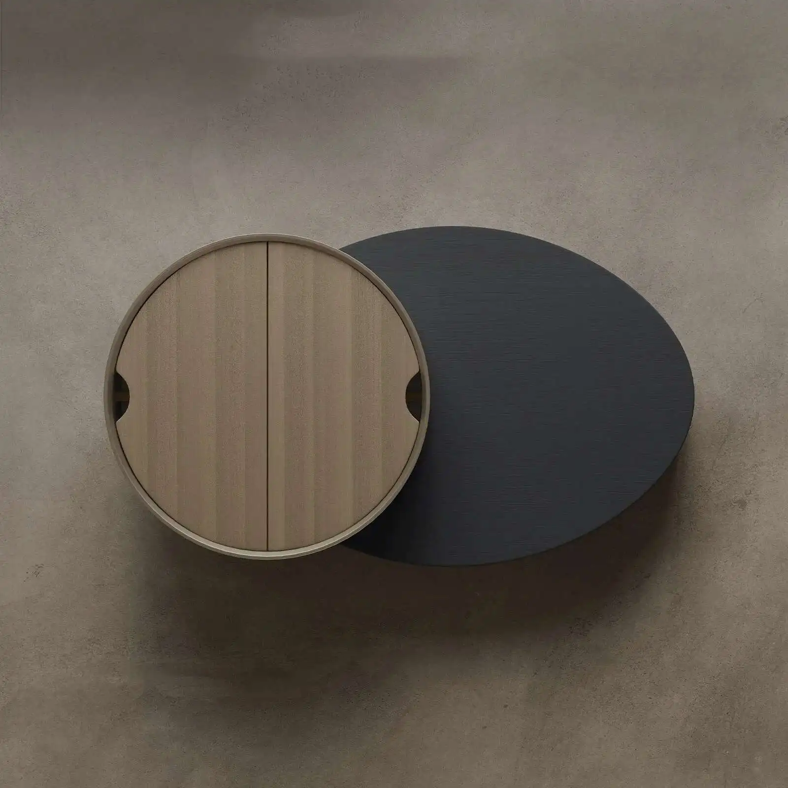 Bedroom Italian Side Table Rotating Coffee Table Modern Simple Living Room Coffee Table Designer Couchtisch Trendy Furniture
